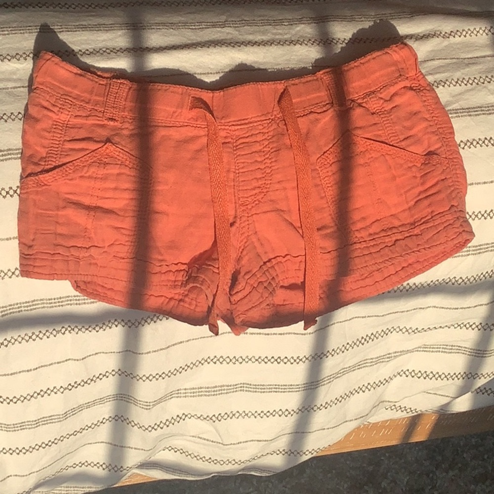 Mossimo supply co size small orange cotton shorts